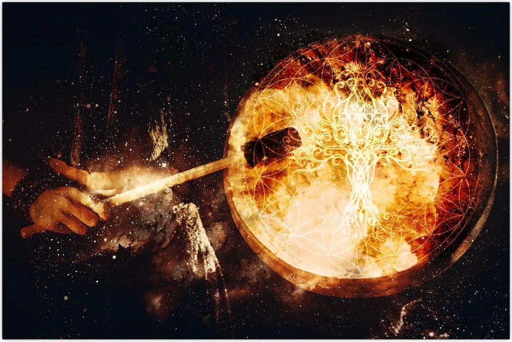 Tablou - Toba șamanică (90x60 cm)