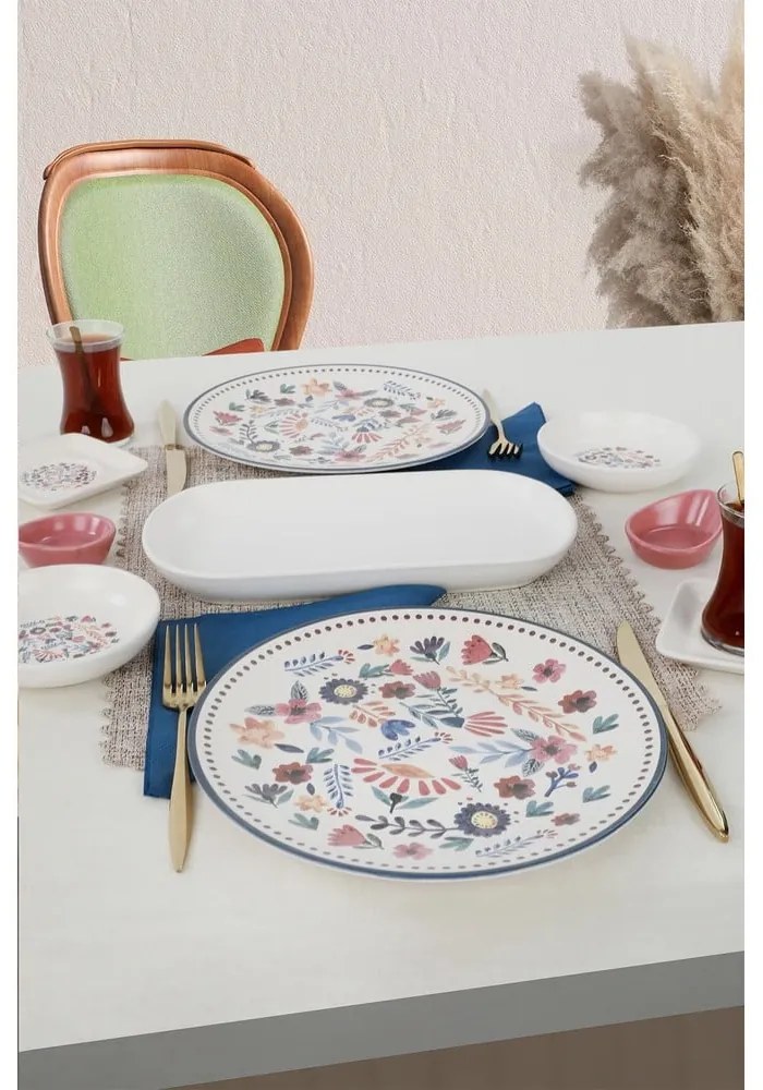 Set veselă cu11 piese My Ceramic Springtime