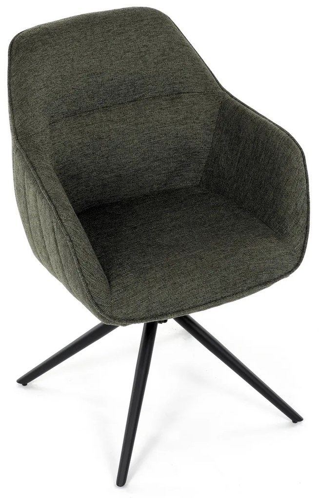 Set de scaune de sufragerie cu mecanism deîntoarcere HC-536 GRN2, 2 buc.