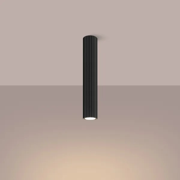 Spot Sollux SL.1571 KARBON 1xGU10/10W/230V 40 cm negru