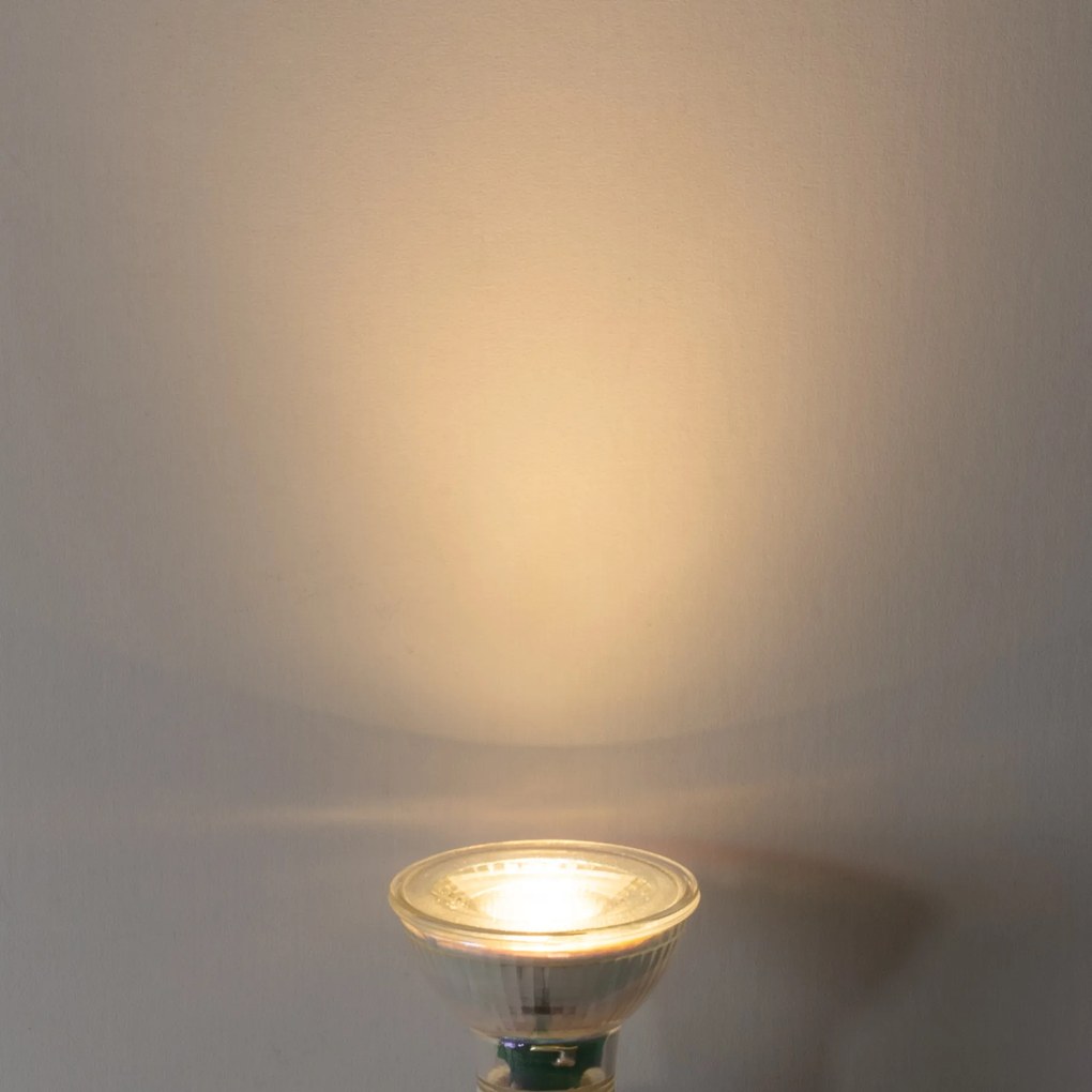 Set de 5 becuri LED GU10 cu 3 trepte de intensitate luminoasă, 7W, 600 lm, 3000K