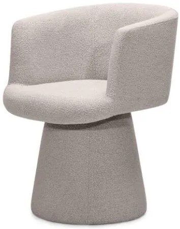 Fotoliu design rotativ YATO, gri-bej