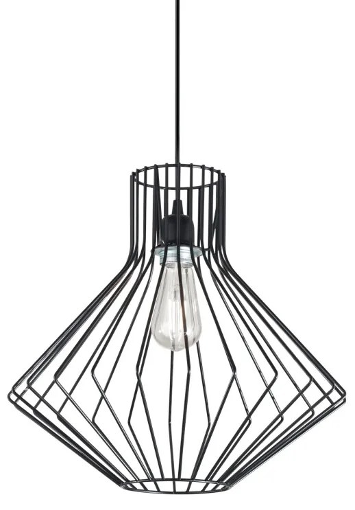 Pendul modern design minimalist Ampolla-4 SP1 Ã39,5cm NERO