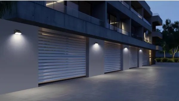 Viking - Lampă solară LED de perete cu senzor LED/3,7V IP54 3000/4000K