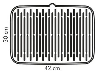 Scurgător din silicon Tescoma CLEAN KIT, 42 x 30 cm