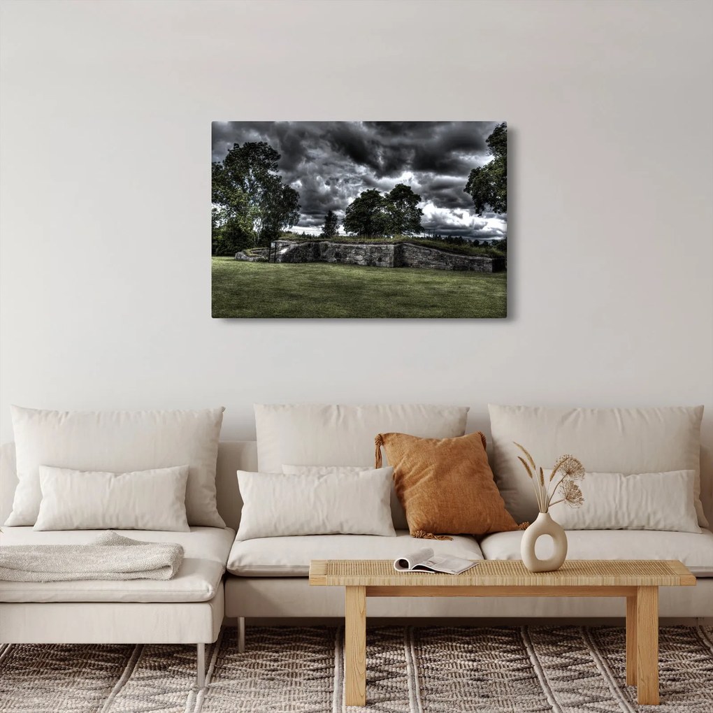 Tablou cu cerul întunecat (90x60 cm)