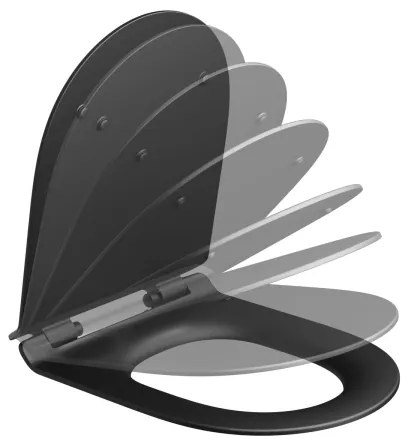 Ravak X01862 - Capac WC VITA SLIM SoftClose, negru