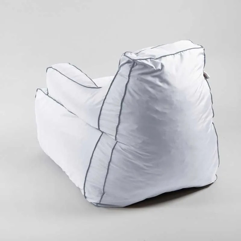 Fotoliu Player Mini Pufrelax, Material Impermeabil - Alb