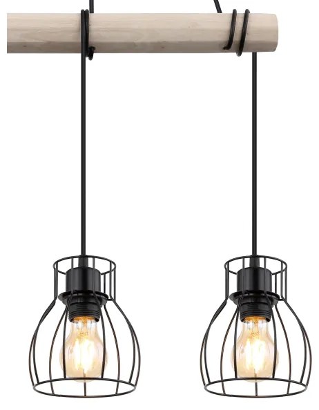 Lustră pe cablu Globo 15326-3H MINA 3xE27/40W/230V