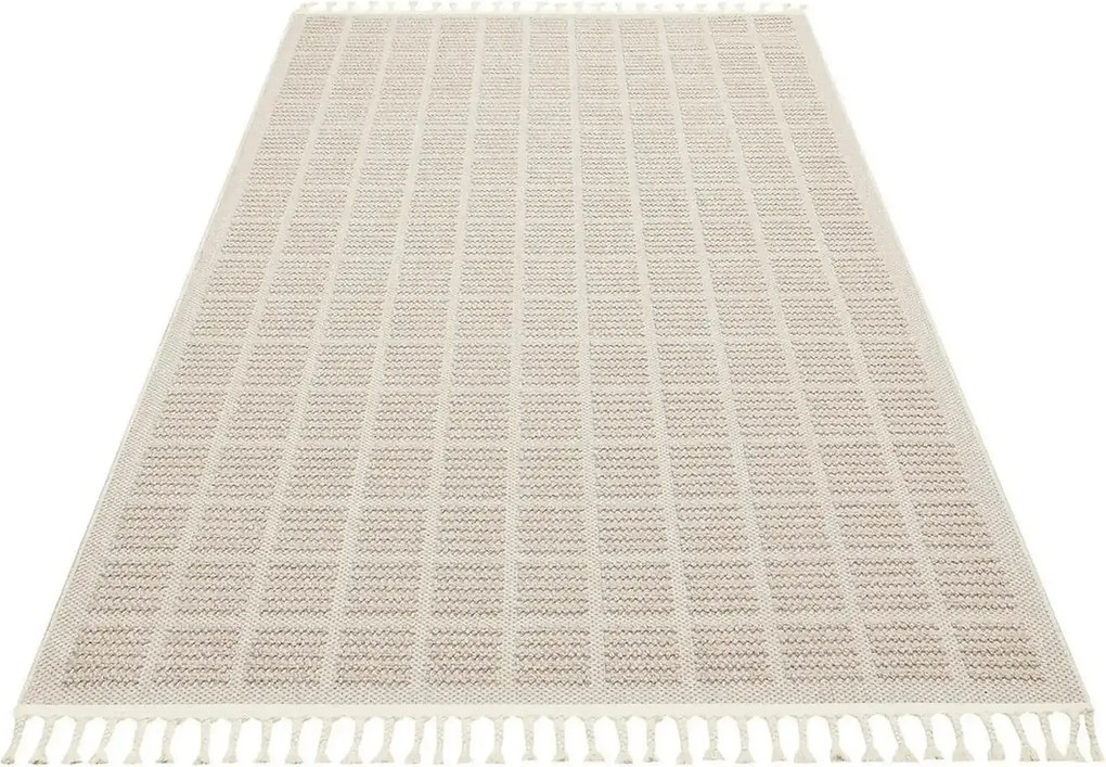 Covor YENI BUKLE KARE, 80x150 cm, forma dreptunghiulara, material tesu
