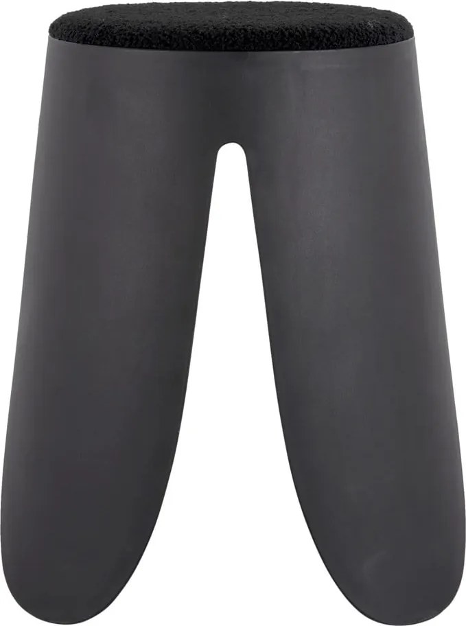 Scaun negru din plastic Savor – Leitmotiv