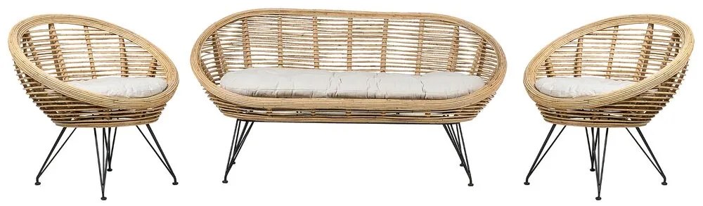 Set mobilier de grădină Marza (naturálna). 1081219