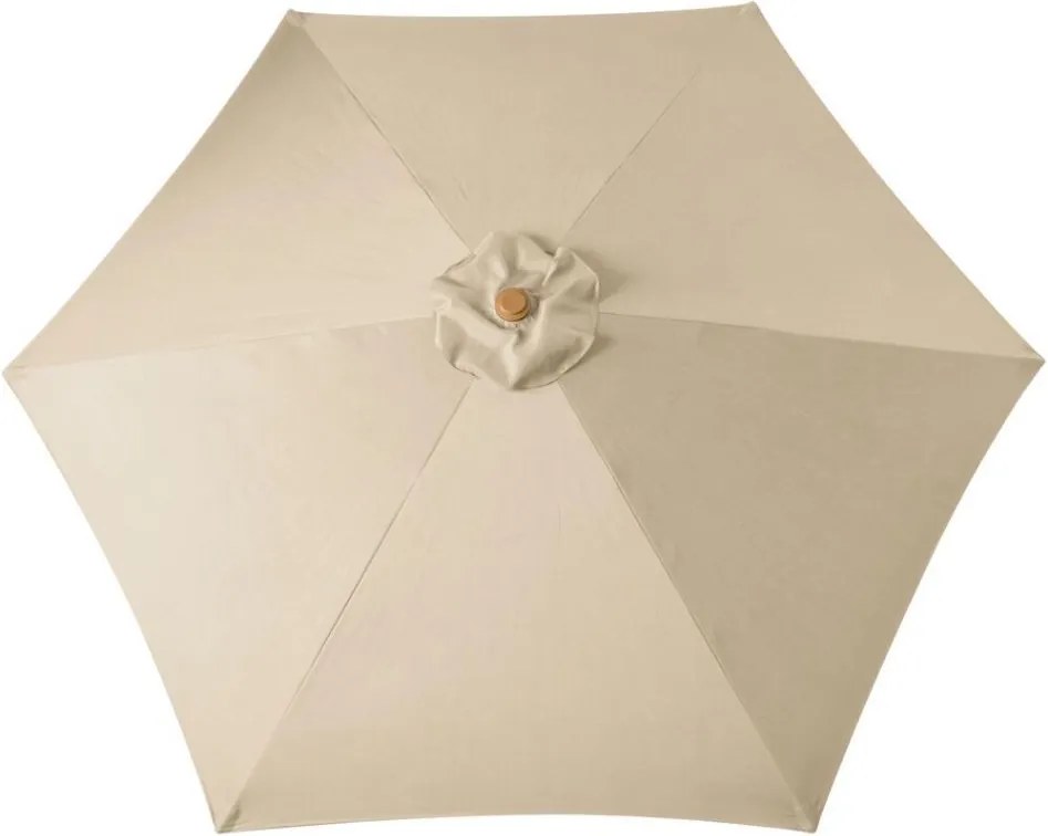 Umbrela de soare înclinabilă ROJA WOOD 3 m, bej.