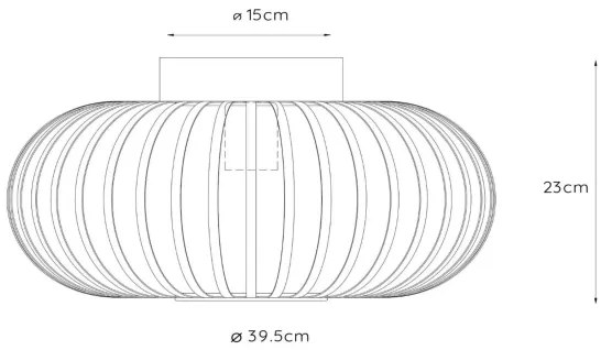 Lucide 78174/40/31 - Plafonieră MANUELA 1xE27/60W/230V alb