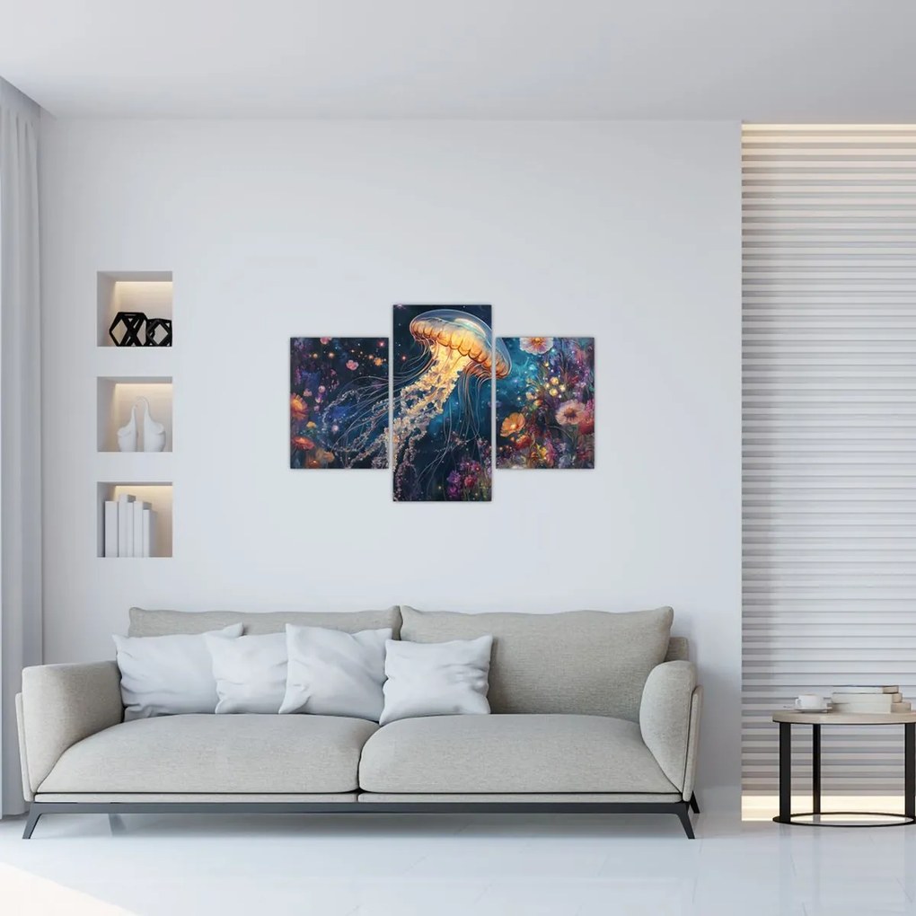 Tablou - Meduză magică (90x60 cm)