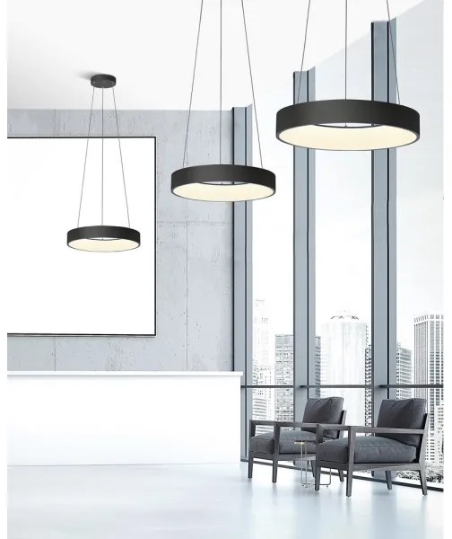 Azzardo SOVANA AZ2728 - Lustru LED dimabil suspendat pe cablu, 50W, 230V + DO