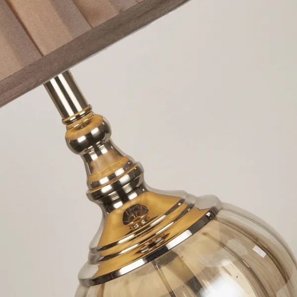 Searchlight EU3721AM - Lampă de masă GREYSON 1xE27/60W/230V