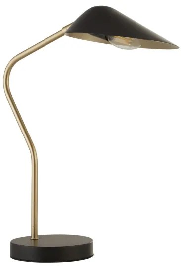 Lampă de masă Searchlight EU60419BK SWAN 1xE14/7W/230V negru