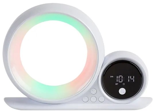 Lampă LED RGB de masă cu difuzor Rabalux 76109 WAKEWAY LED/5W/230V