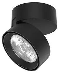 Spot LED aplicat ajustabil perete/tavan UNIVERSAL negru