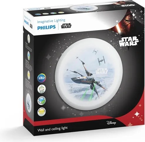 Philips 71884/51/P0 - LED Aplică perete copii STAR WARS 4xLED/2,5W/230V