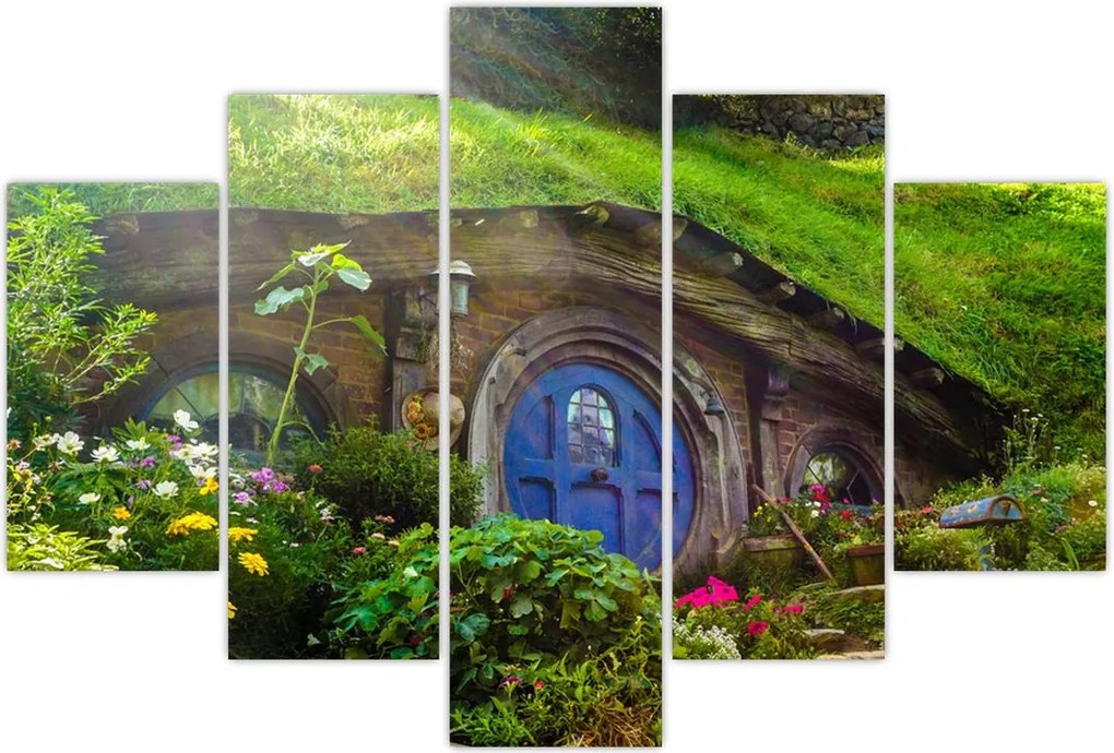 Tablou - Orasul Hobitin (150x105 cm)