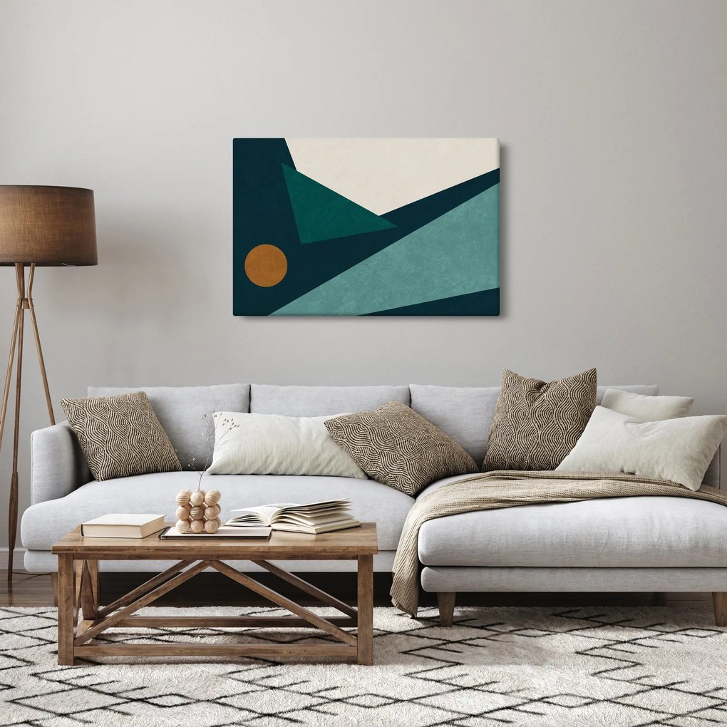 Tablou - Abstract cubic (90x60 cm)
