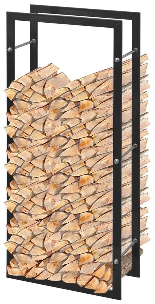 242446 vidaXL Rastel dreptunghiular pentru lemne de foc, 100 cm