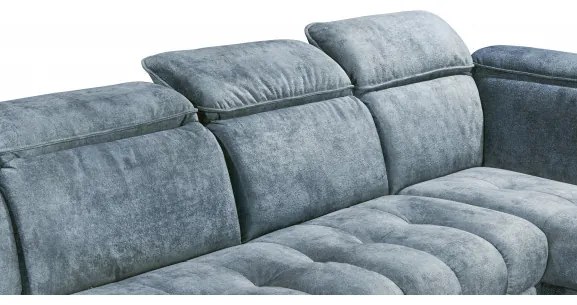 Coltar ext. Togo, Dreapta, Smoke Blue, 347 x 82 x 221 cm.