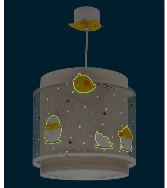 Lustră pentru copii BABY CHICK 1xE27/15W/230V Dalber 76872