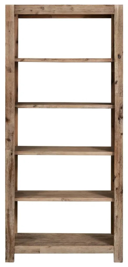 288242 vidaXL Bibliotecă, 80 x 30 x 170 cm, lemn masiv de acacia
