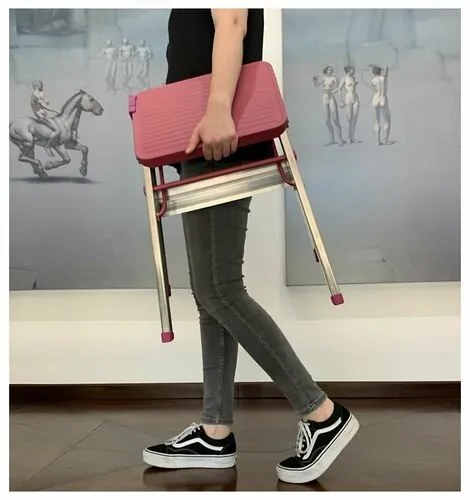Rolser Scară pliabilă M2 ALU Taburete, violet