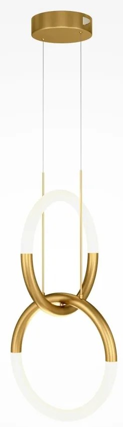 Pendul LED design modern Node auriu