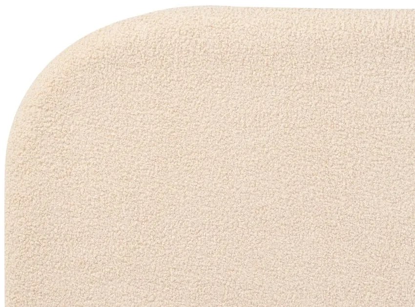Pat matrimonial 180 cm Faris (boucle bej) (cu somieră). 1078946