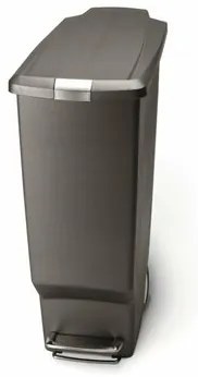 Simplehuman Coș de gunoi îngust cu pedală, 40 l,gri