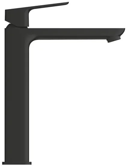 Baterie lavoar inalta Grohe Cubeo XL monocomanda negru mat