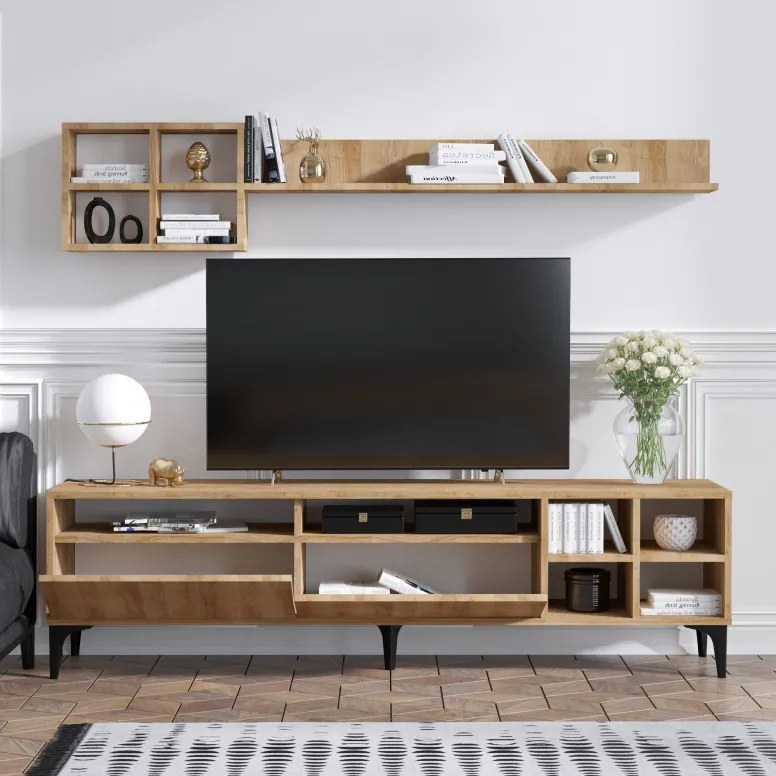 Ansamblu Comoda TV Debbie Oak