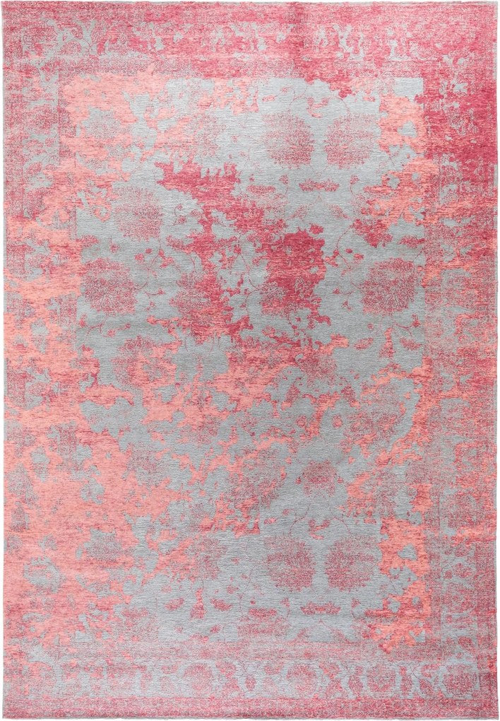 Covor cu tesatura plata Frencie, Rosu/Albastru - 170x235 cm