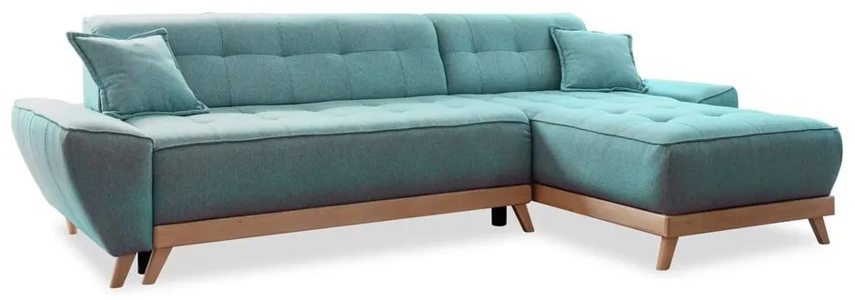 Colțar turcoaz extensibil (cu colț variabil) Dazzling Daisy – Miuform