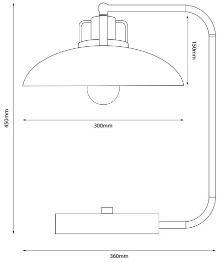 Lampă de masă Brilagi FLAMENGO 1xE27/60W/230V albastru