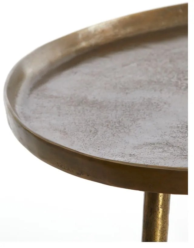 Măsuță auxiliară din metal 60x80 cm Lienz – Light &amp; Living