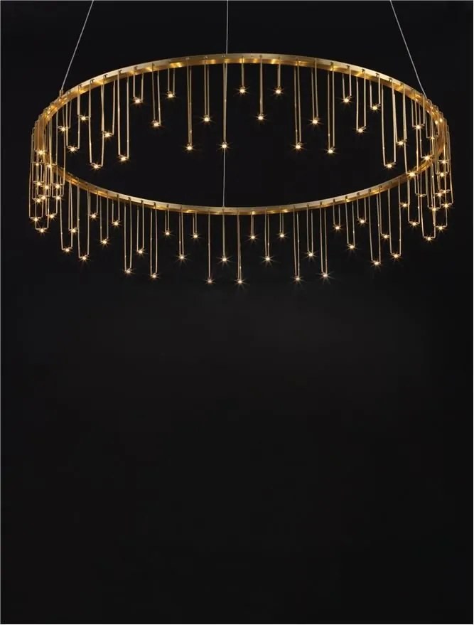 Lustra LED design ambiental deosebit Stellar 80cm