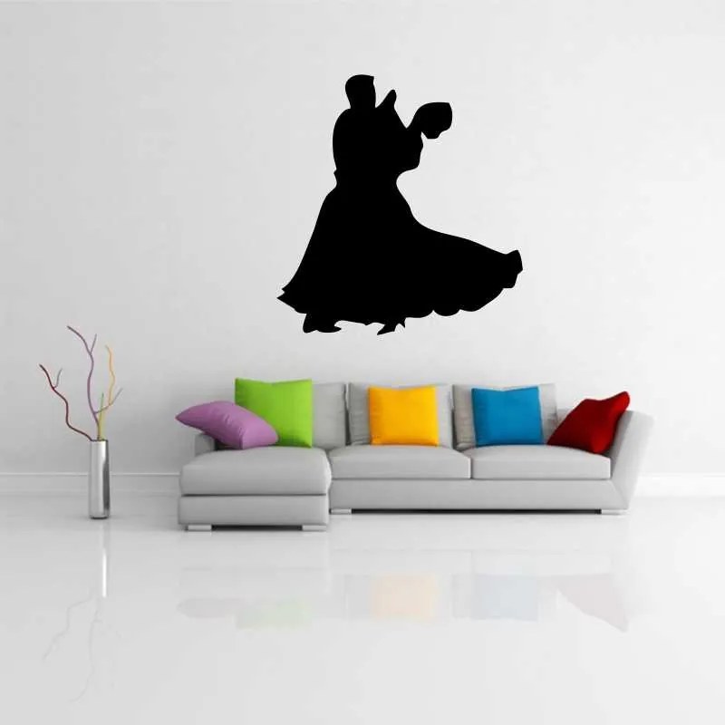 Sticker perete Siluete dansatori vals