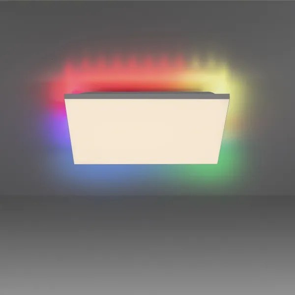 Plafonieră LED RGB dimabilă CONRAD 27W/230V Leuchten Direkt 15561-16 + telecomandă