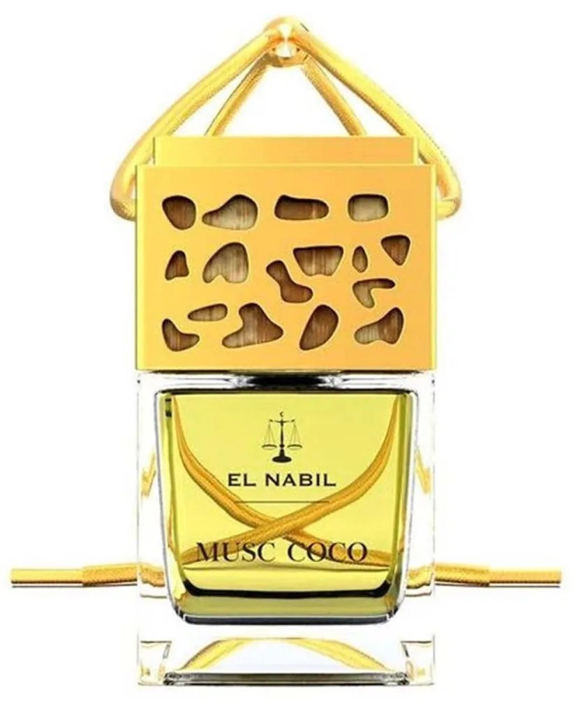 Lumânări, difuzoare El Nabil  Car Perfume Musk Coconut