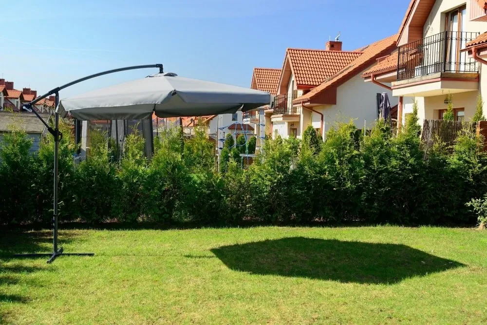 Umbrelă de gradină pliabilă 350cm Grey
