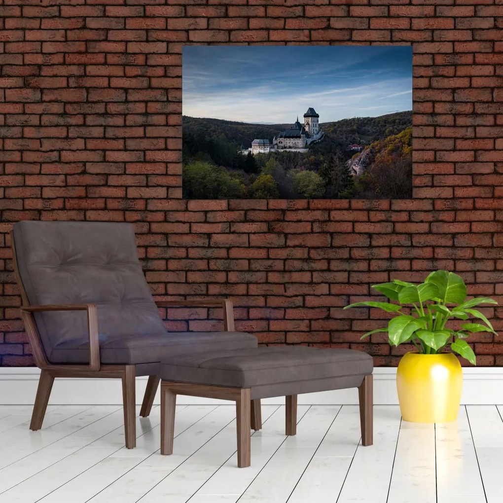 Tablou cu Karlstejn (90x60 cm)