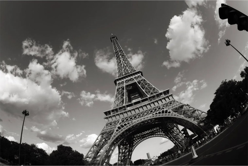 Tablou - Turnul Eiffel din Paris (90x60 cm)