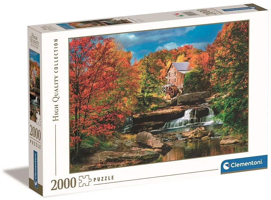 Colorat Moara Glade Creek Puzzle de 2000 piese Clementoni