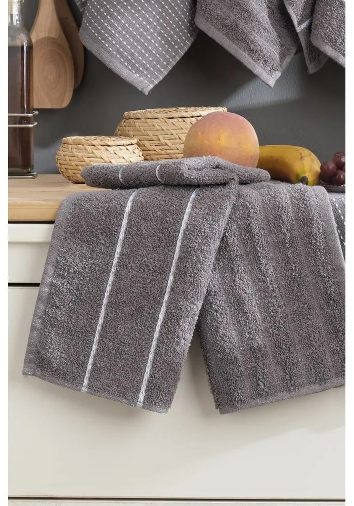 Prosoape de vase 6 buc. din bumbac 30x50 cm Sofya – Foutastic